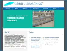 Tablet Screenshot of orionultra.com